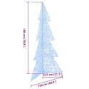 CHOINKA Z 240 DIODAMI LED ZIMNA BIAŁA 180CM AKRYL