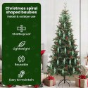 DEKORACJA CHOINKI 40 PCS ZIELONY