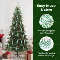 DEKORACJA CHOINKI 40 PCS ZIELONY
