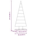 METALOWA CHOINKA ŚWIĄTECZNA Z PODSTAWĄ ZŁOTY 210CM