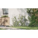 OGRODZENIE OGRODOWE 3 PCS CZARNY 110,5X42,5CM STAL