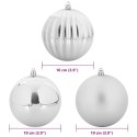 VidaXL Zestaw Bombek Choinkowych 15 pcs Srebrny
