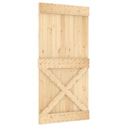 DRZWI NARVIK NATURALNY 100X210CM LITE DREWNO SOSNOWE
