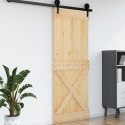 DRZWI NARVIK NATURALNY 90X210CM LITE DREWNO SOSNOWE