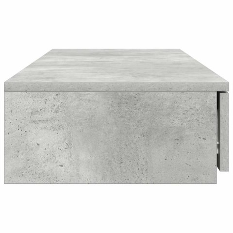SZUFLADY DO ŁÓŻKA BETONOWY SZARY 120X36,5X16,5CM