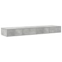SZUFLADY DO ŁÓŻKA BETONOWY SZARY 160X36,5X16,5CM
