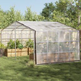 VidaXL Osłona na rośliny przezroczysty 7 x 4 m PE