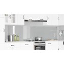 VidaXL Panel kuchenny 2 pcs przezroczysty 120 x 60 cm szkło hartowane