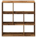 VidaXL Regał przegroda, stare drewno, 102x29x103,5 cm