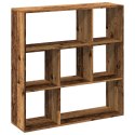 VidaXL Regał przegroda, stare drewno, 102x29x103,5 cm