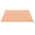 ZAPASOWA TKANINA NA MARKIZĘ ŻÓŁTO-POMARAŃCZOWA 4,5X3,5 M
