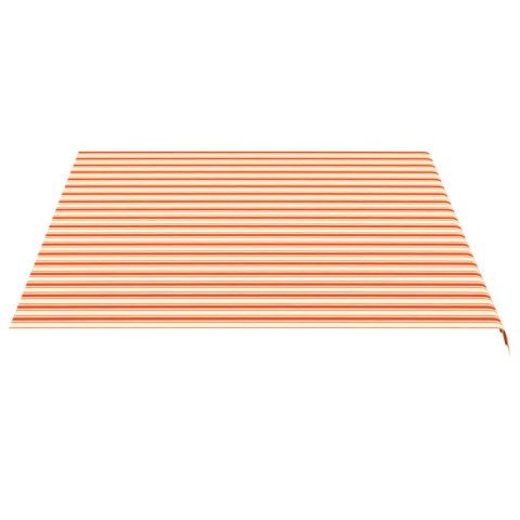 ZAPASOWA TKANINA NA MARKIZĘ ŻÓŁTO-POMARAŃCZOWA 4,5X3,5 M