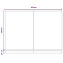 VidaXL Markiza wysuwana Ciemnoszary 4,5 × 3 m Poliester i aluminium