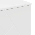 VidaXL Szafka Łazienkowa z szufladą z drzwiami Biały 76,5 x 35 x 64 cm
