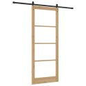 VidaXL Drzwi przesuwne Inny ORKDAL Brązowy 93 x 232 cm