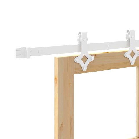 VidaXL Drzwi przesuwne Naturalny 93 x 232 cm