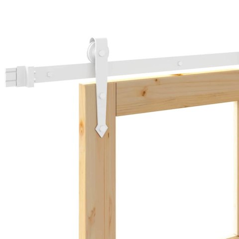VidaXL Drzwi przesuwne Naturalny 93 x 232 cm