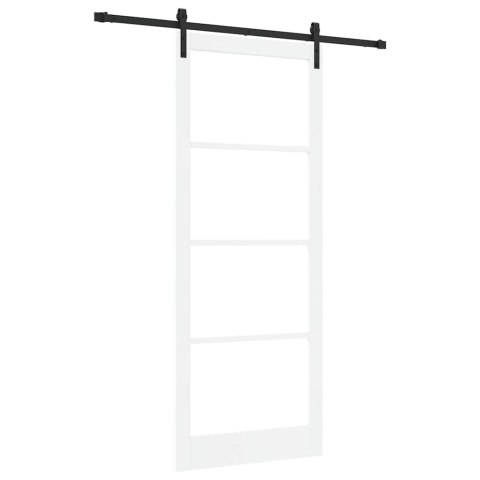 DRZWI PRZESUWNE ORKDAL BIAŁY I CZARNY 93X232CM