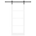 DRZWI PRZESUWNE ORKDAL BIAŁY I CZARNY 93X232CM