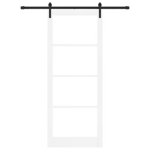 DRZWI PRZESUWNE ORKDAL BIAŁY I CZARNY 93X232CM