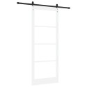 DRZWI PRZESUWNE ORKDAL BIAŁY I CZARNY 93X232CM
