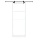 DRZWI PRZESUWNE ORKDAL BIAŁY I CZARNY 93X232CM