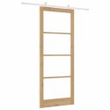 VidaXL Drzwi przesuwne ORKDAL Naturalny 93 x 232 cm
