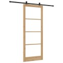 VidaXL Drzwi przesuwne ORKDAL Naturalny 93 x 232 cm