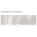 VidaXL Krawężnik do trawnika 30 pcs Srebrny 100 x 0,05 x 30 cm