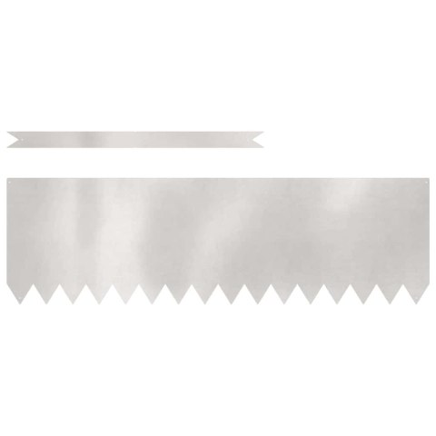 KRAWĘŻNIK DO TRAWNIKA 50 PCS SREBRNY 100X0,05X30CM