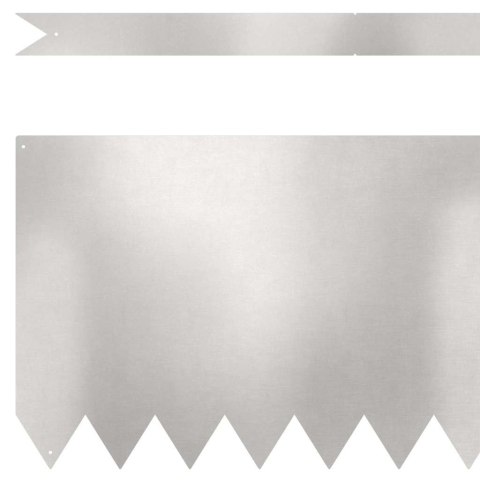 KRAWĘŻNIK DO TRAWNIKA 50 PCS SREBRNY 100X0,05X30CM
