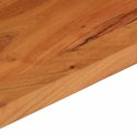 BLAT STOŁU 120X60X2,5CM PROSTOKĄTNY LITE DREWNO AKACJOWE