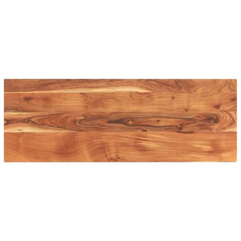 BLAT STOŁU 140X60X3,8CM PROSTOKĄTNY LITE DREWNO AKACJOWE