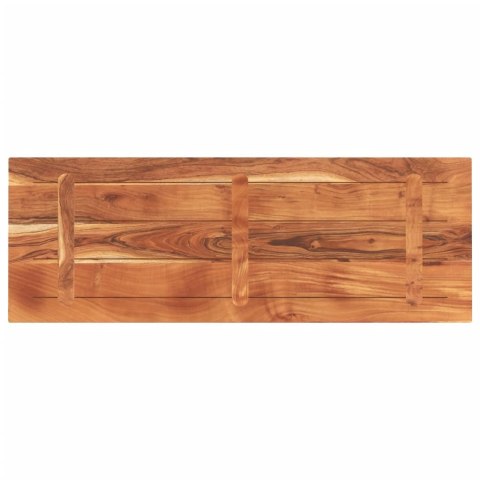 BLAT STOŁU 140X60X3,8CM PROSTOKĄTNY LITE DREWNO AKACJOWE