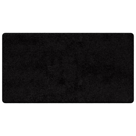VidaXL Chodnik dywanowy Czarny 80 x 150 cm 100% Poliester Tuft