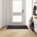 VidaXL Chodnik dywanowy Czarny 80 x 150 cm 100% Poliester Tuft