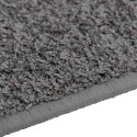 CHODNIK DYWANOWY SZARY 100X250CM 100% POLIESTER TUFT