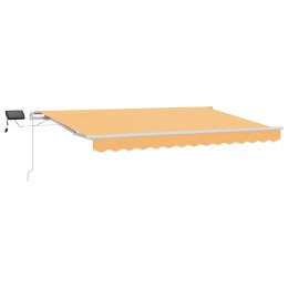 MARKIZA WYSUWANA PIASKOWY 450 × 350CM TKANINA I ALUMINIUM