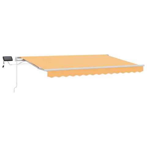 MARKIZA WYSUWANA PIASKOWY 450 × 350CM TKANINA I ALUMINIUM