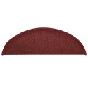 MATY NA SCHODY 15 SZT. 56X17X3CM BORDEAUX PÓŁOKRĄGŁE