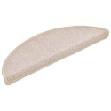 MATY NA SCHODY 15 SZT. 56X17X3CM TAUPE PÓŁOKRĄGŁE