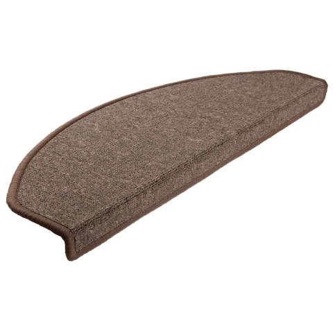 MATY NA SCHODY 20 SZT. 65X24X4CM BRĄZ KAWOWY PÓŁOKRĄGŁY DUŻY