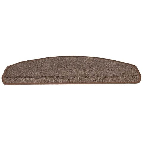 MATY NA SCHODY 20 SZT. 65X24X4CM BRĄZ KAWOWY PÓŁOKRĄGŁY DUŻY