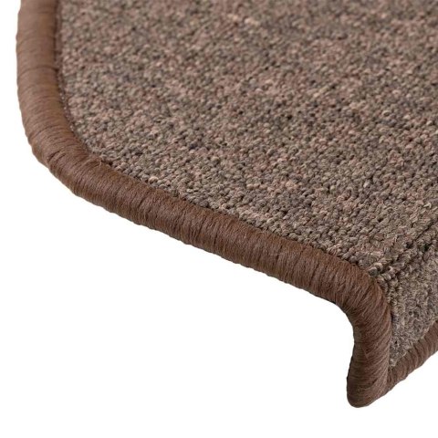MATY NA SCHODY 20 SZT. 65X24X4CM BRĄZ KAWOWY PÓŁOKRĄGŁY DUŻY