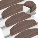 MATY NA SCHODY 20 SZT. 65X24X4CM BRĄZ KAWOWY PÓŁOKRĄGŁY DUŻY