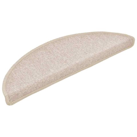 MATY NA SCHODY 30 SZT. 56X17X3CM TAUPE PÓŁOKRĄGŁE