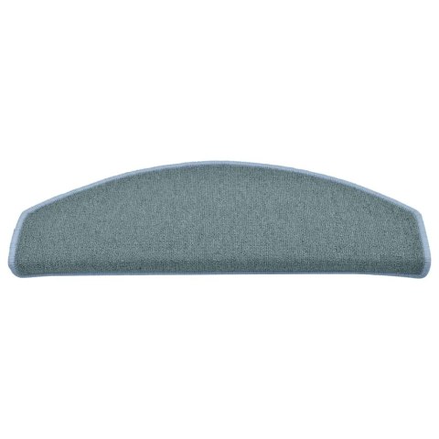 MATY NA SCHODY 30 SZT. 65X24X4CM NIEBIESKIE PÓŁOKRĄGŁE DUŻE