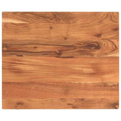 BLAT STOŁU 60X50X3,8CM PROSTOKĄTNY LITE DREWNO AKACJOWE