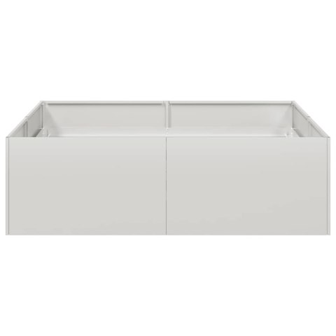 VidaXL Doniczka 100x100x30 cm Stal nierdzewna
