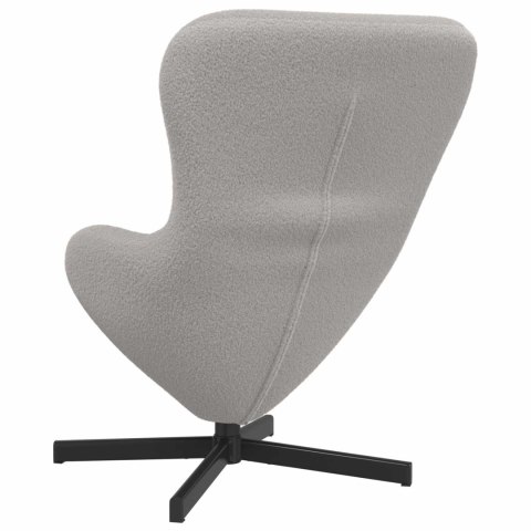 FOTEL JAJO JASNOSZARY 63X73X90CM TKANINA
